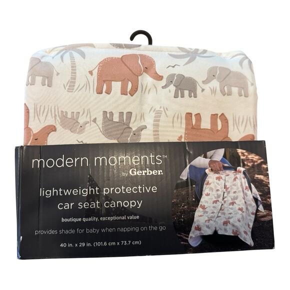 Modern Moments Other - Modern Moment Car Seat Protector for Baby Neutral Car Seat Cover NWTs